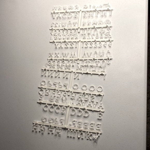 Letters for Felt Letter Board- Letters, Numbers & Symbols - Picture 4 of 4